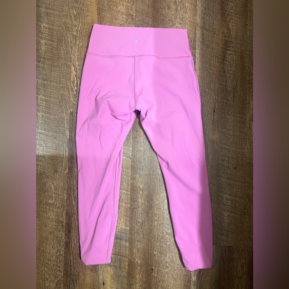 Lululemon Wunder Under High-Rise Tights 28” *Full-On Luxtreme Magenta Glow - Picture 3 of 4
